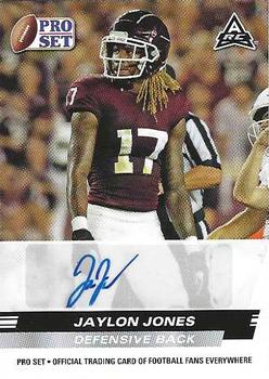 2022 Pro Set Draft - Autographs #PSA-JJ1 Jaylon Jones Front