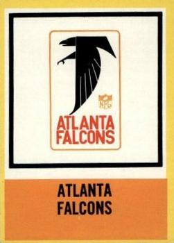 1967 Philadelphia #12 Falcons Insignia Front