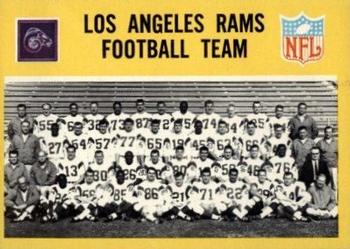 1967 Philadelphia #85 Los Angeles Rams Front