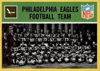 1967 Philadelphia #133 Philadelphia Eagles Front