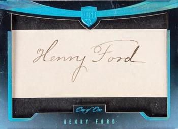 2021 Panini Eminence - Cut Signatures #CUT-HF Henry Ford Front