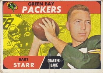 1968 Topps #1 Bart Starr Front