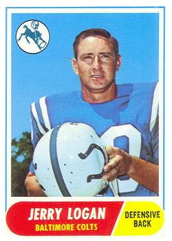 1968 Topps #47 Jerry Logan Front