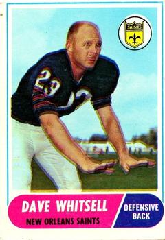 1968 Topps #82 Dave Whitsell Front