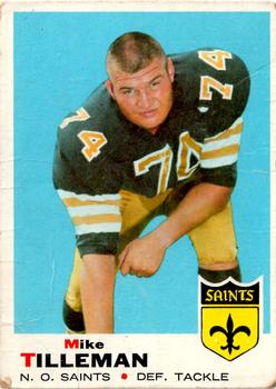 1969 Topps #218 Mike Tilleman Front