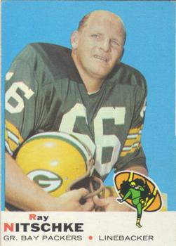 1969 Topps #55 Ray Nitschke Front