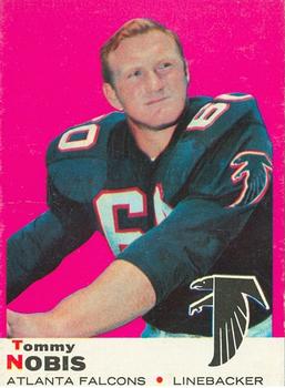 1969 Topps #93 Tommy Nobis Front
