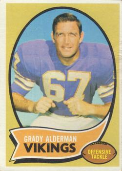 1970 Topps #108 Grady Alderman Front