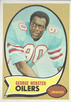 1970 Topps #120 George Webster Front
