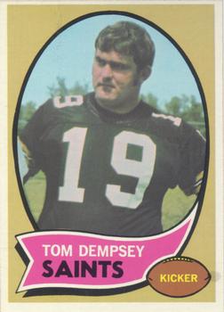 1970 Topps #140 Tom Dempsey Front
