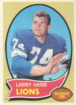 1970 Topps #149 Larry Hand Front