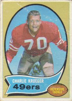 1970 Topps #186 Charlie Krueger Front