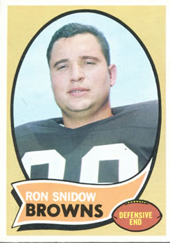 1970 Topps #194 Ron Snidow Front