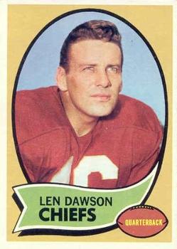 1970 Topps #1 Len Dawson Front