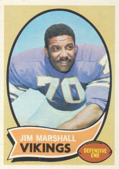 1970 Topps #213 Jim Marshall Front