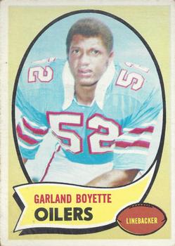 1970 Topps #219 Garland Boyette Front