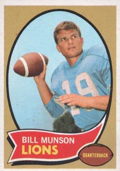1970 Topps #221 Bill Munson Front