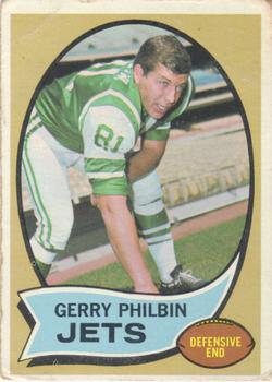 1970 Topps #226 Gerry Philbin Front