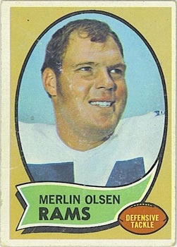 1970 Topps #237 Merlin Olsen Front