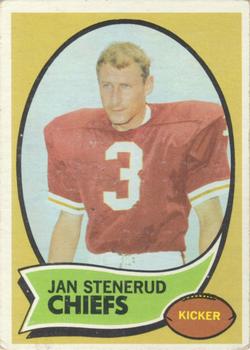 1970 Topps #25 Jan Stenerud Front