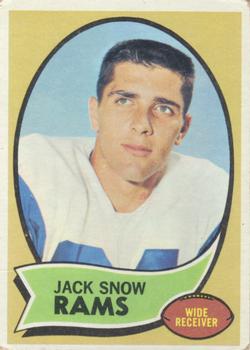 1970 Topps #44 Jack Snow Front