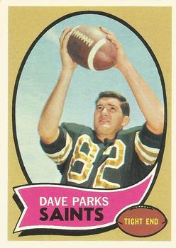 1970 Topps #74 Dave Parks Front