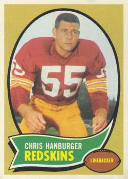 1970 Topps #93 Chris Hanburger Front