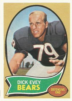 1970 Topps #106 Dick Evey Front