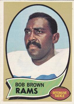 1970 Topps #178 Bob Brown Front