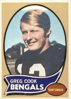 1970 Topps #235 Greg Cook Front
