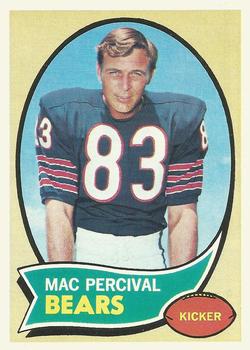 1970 Topps #256 Mac Percival Front