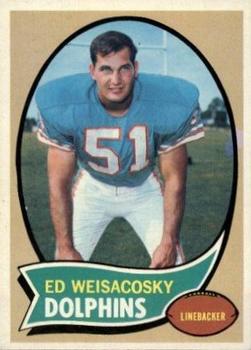 1970 Topps #262 Ed Weisacosky Front