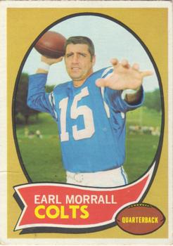 1970 Topps #88 Earl Morrall Front