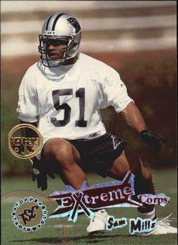 1995 Stadium Club - Diffraction Members Only #x184 Sam Mills Front