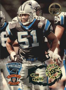 1995 Stadium Club - Diffraction Members Only #XT435 Sam Mills Front