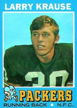 1971 Topps #12 Larry Krause Front
