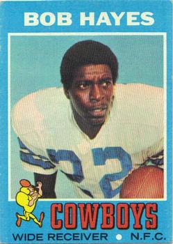 1971 Topps #190 Bob Hayes Front