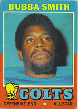 1971 Topps #53 Bubba Smith Front