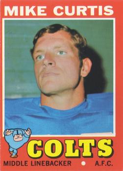 1971 Topps #80 Mike Curtis Front