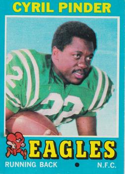 1971 Topps #87 Cyril Pinder Front
