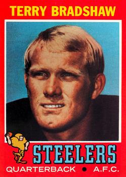 1971 Topps #156 Terry Bradshaw Front