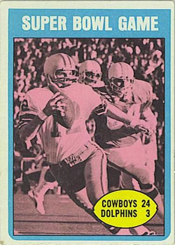 1972 Topps #139 Super Bowl VI Front