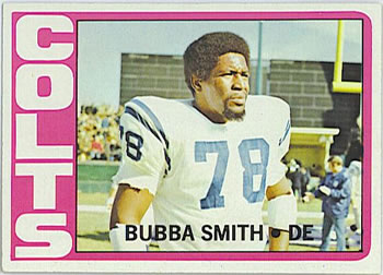 1972 Topps #190 Bubba Smith Front