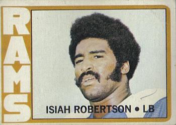1972 Topps #215 Isiah Robertson Front