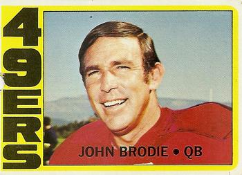 1972 Topps #220 John Brodie Front