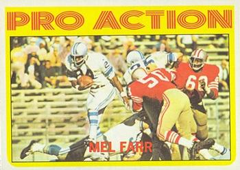 1972 Topps #250 Mel Farr Front