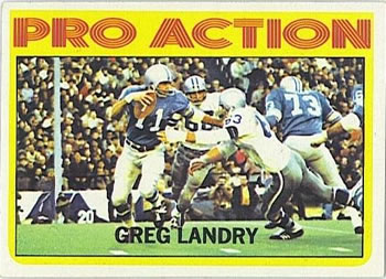 1972 Topps #261 Greg Landry Front