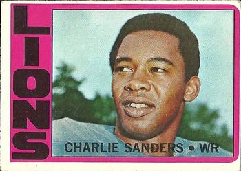 1972 Topps #60 Charlie Sanders Front