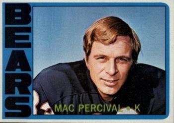1972 Topps #41 Mac Percival Front