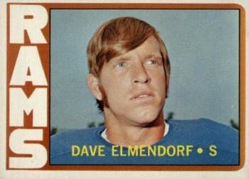 1972 Topps #109 Dave Elmendorf Front
